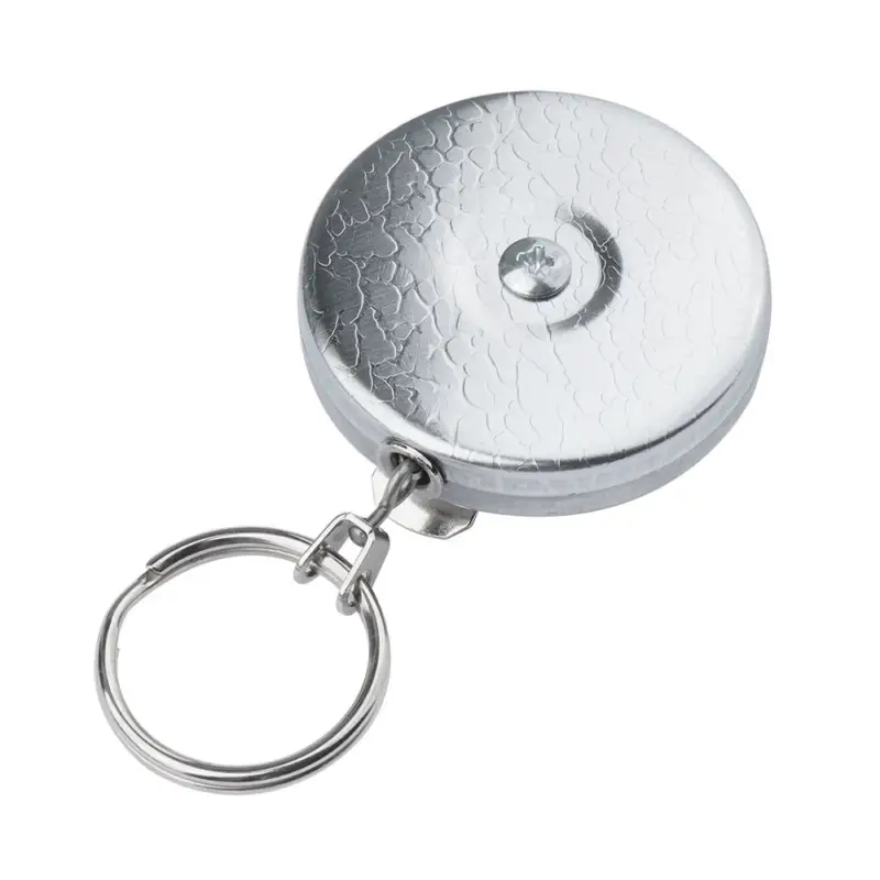 Rabat KEY-BAK - Retraktor ORIGINAL - Łańcuszek ze stali nierdzewnej - Srebrny - 0005-0024