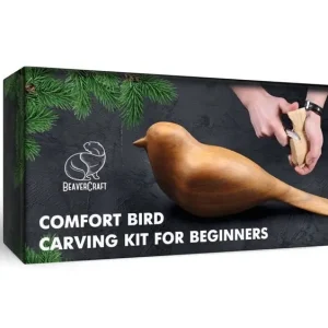 Obniżka ceny Zestaw startowy do rzeźbienia - BeaverCraft DIY01 - Comfort Bird Hobby Kit