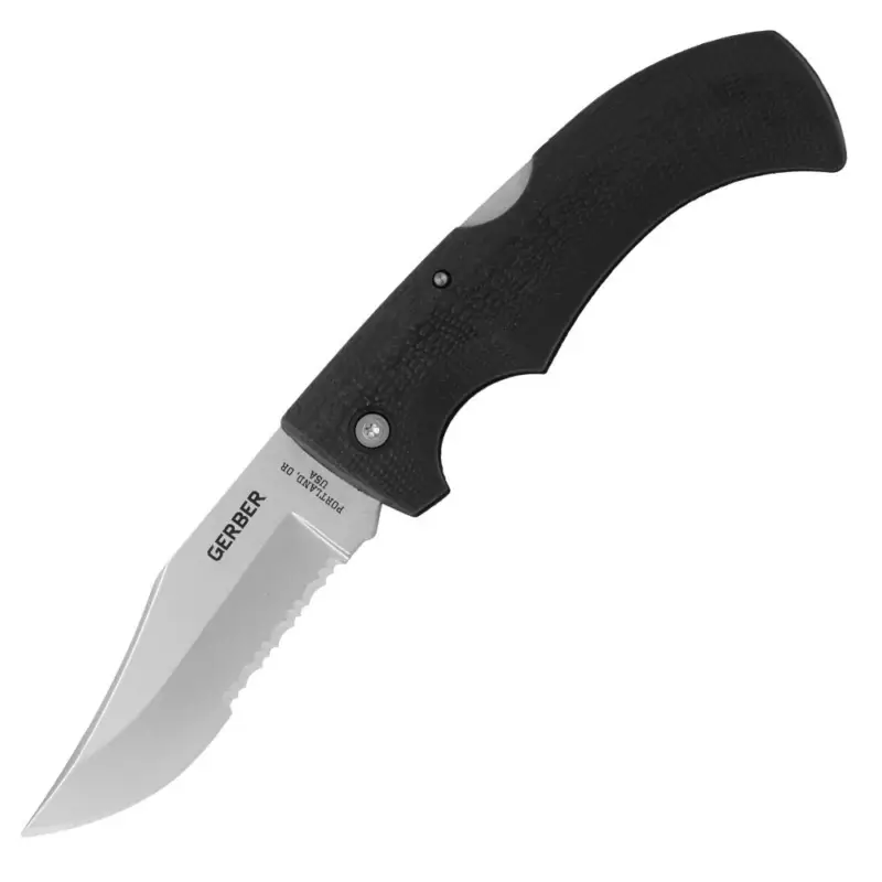 Gerber - Nóż składany Gator Clip Point Serrated - 31-003614 Łatwy zwrot