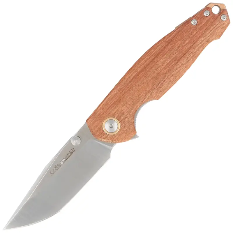 Bezpieczne zakupy Nóż składany Viper Katla Pau Rose Wood, Satin M390 by Jesper Voxnæs (V5985PR)