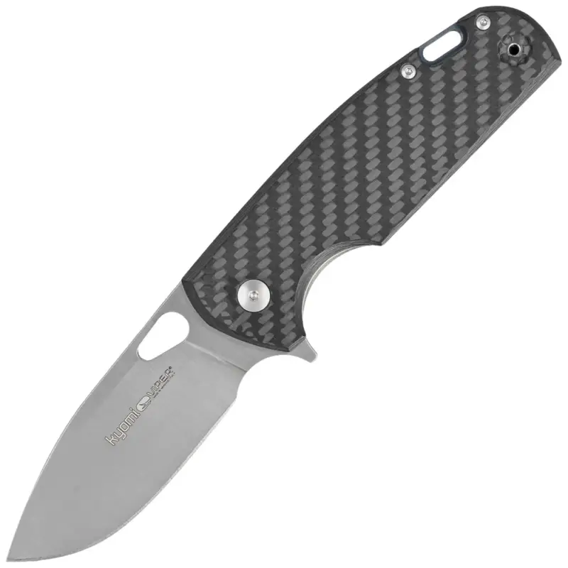Wyprzedaż Nóż składany Viper Kyomi Carbon Fiber, Satin N690 by Jesper Voxnæs (V5938FC)