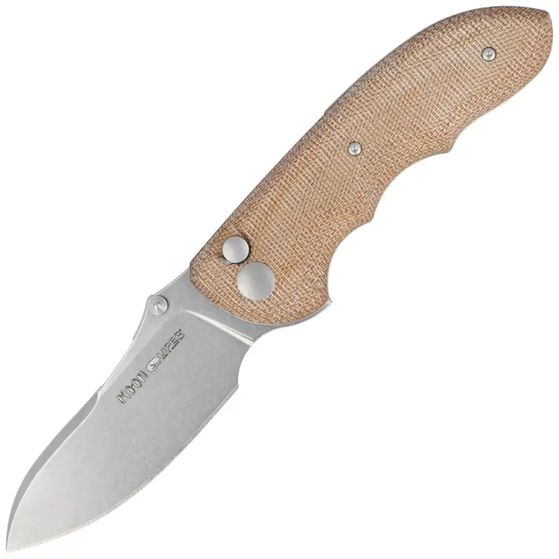 Nóż składany Viper Moon Natural Canvas Micarta, Stonewashed MagnaCut by Fabrizio Silvestrelli (V6010CN) Tylko dziś