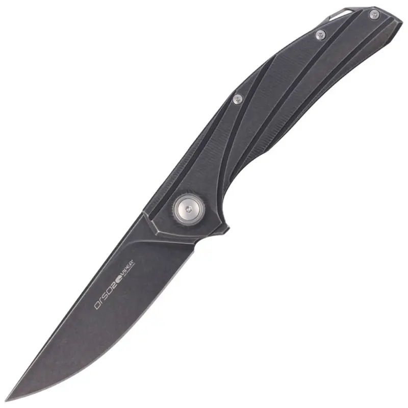 Nóż składany Viper Orso2 DSW Titanium, Dark Stonewashed by Jens Ansø (V5997TI) Wysoka jakość