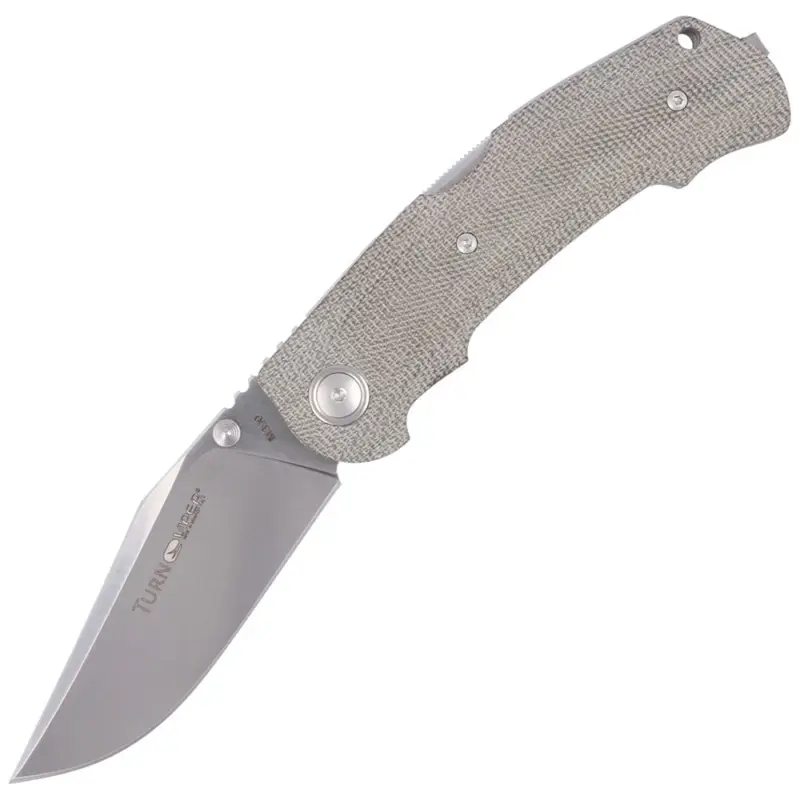 Nóż składany Viper Turn Essential Green Canvas Micarta, Satin by Silvestrelli (V5988CG) Tylko do końca tygodnia