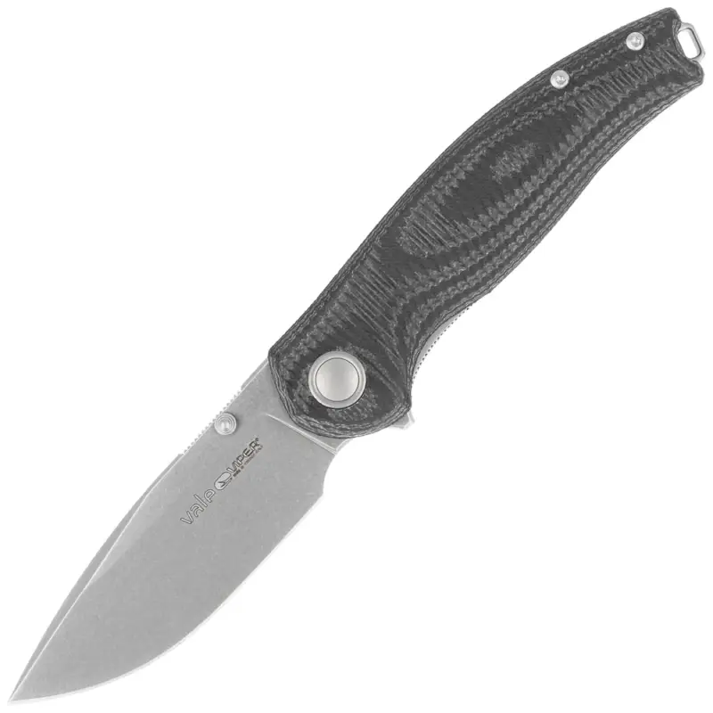 Nóż składany Viper Vale Black G10/Rubber, Stonewashed MagnaCut by Jesper Voxnaes (V6006GG) Niska cena
