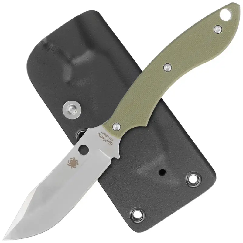 Nóż Spyderco STOK Bowie Old Green G10, Satin 8Cr13MoV (FB49GPOD) Tani