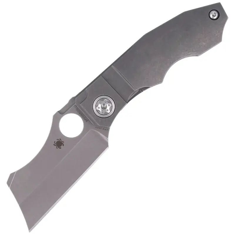 Bezpieczne zakupy Nóż Spyderco Stovepipe Titanium CPM 20CV Plain (C260TIP)