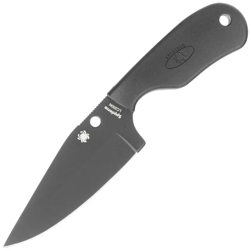 Bezpieczna płatność Nóż Spyderco Subway Bowie Black FRN Black LC200N Plain (FB48PBBK)