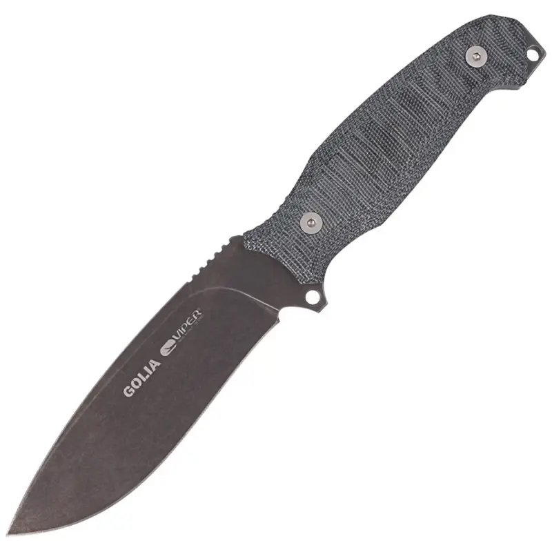 Nóż Viper Golia Evolution Black Canvas Micarta, DSW by Rumici (VT4003ECB) Zniżka