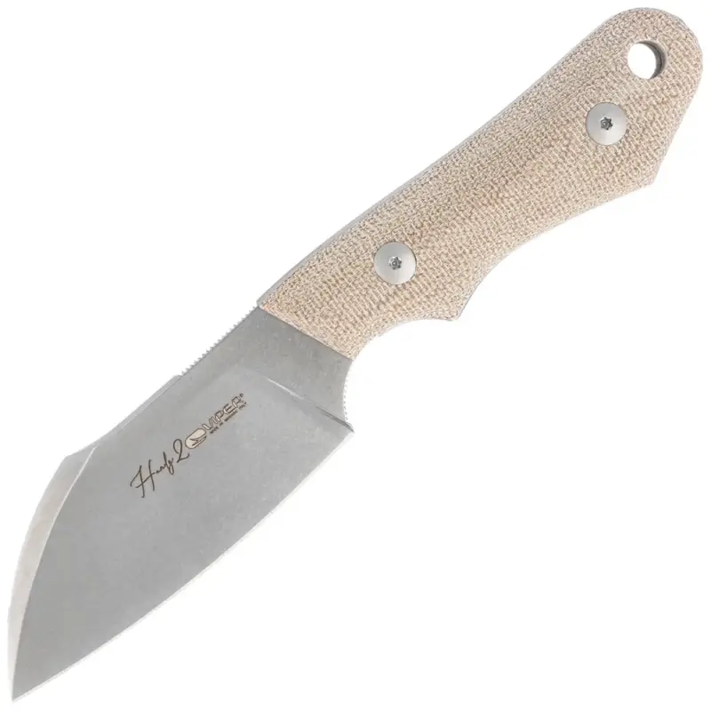 Nóż Viper Handy 2 Natural Canvas Micarta, Stonewashed M390 by Fabrizio Silvestrelli (VT 4050 CN) Ostatnia szansa