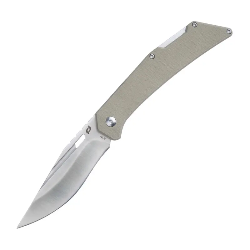 Super okazja Schrade - Nóż składany Slingshot Lockback Folder - AUS-10 - Tan - 1159301