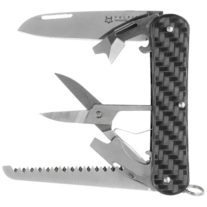 Oferta Scyzoryk Fox Vulpis Carbon Fiber 3K, Polished M390 (FX-VP130-SF5 CFF)