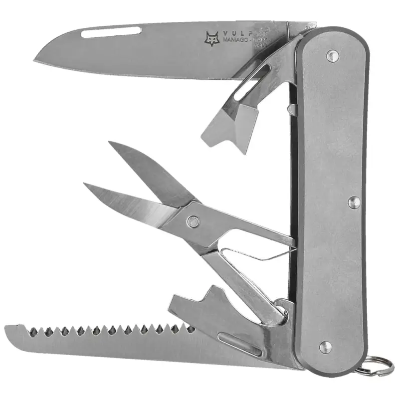 Kup teraz Scyzoryk Fox Vulpis Sandblasted Titanium, Polished M390 (FX-VP130-SF5 TI)