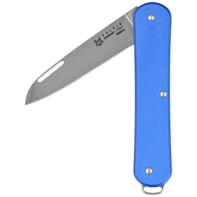 Okazja Scyzoryk Fox Vulpis Sky Blue Aluminium, Polished N690 (FX-VP130 SB)