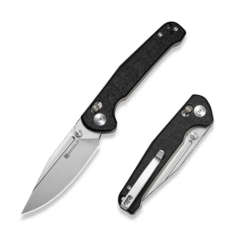 Sencut - Nóż składany Glenspar Black Shredded G10, Stonewashed 9Cr18MoV (S25046-2) Dodaj do koszyka