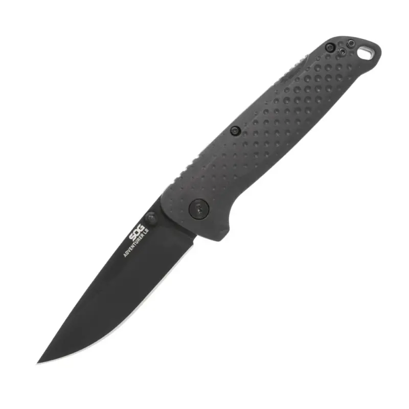 Zniżka SOG - Nóż składany EDC Adventurer LB - Czarny