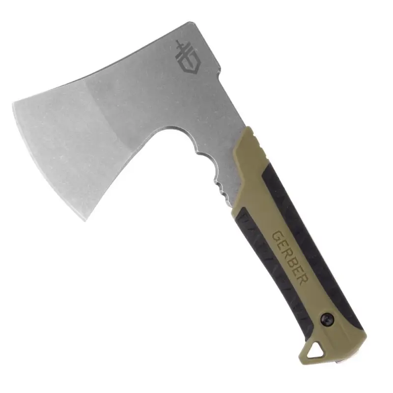 Bezpieczne zakupy Toporek Gerber Pack Hatchet flat - sage green