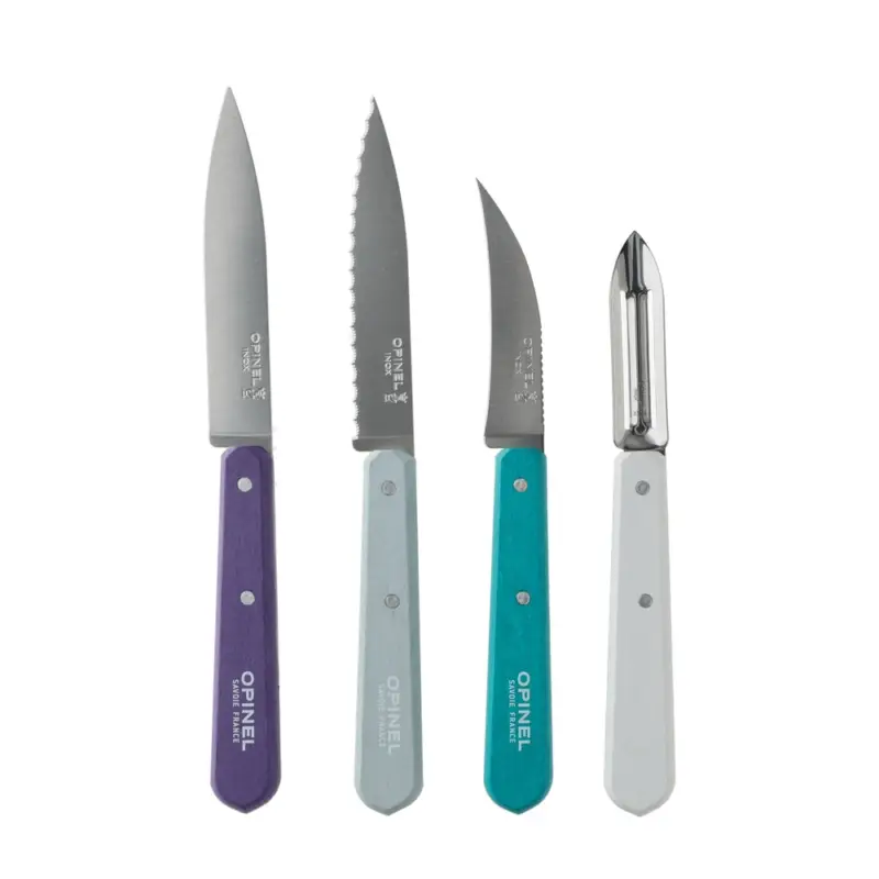 Zestaw noży kuchennych Opinel Essentials Art Deco Bestseller