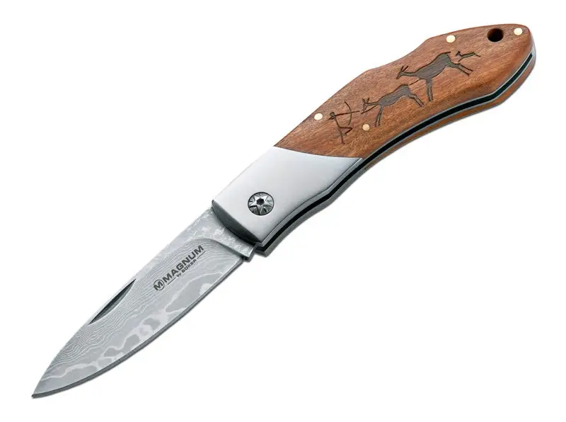 Zamów dziś Boker Magnum - Nóż Caveman Damast