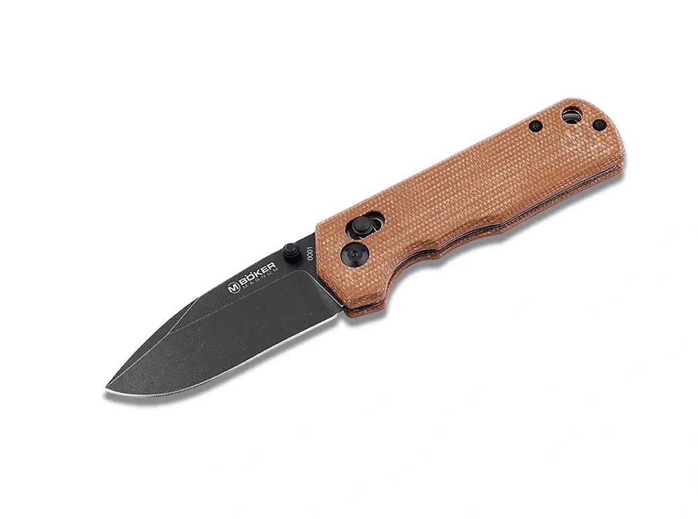 Boker Magnum - Nóż Rockstub Brown Micarta Bezpieczna płatność