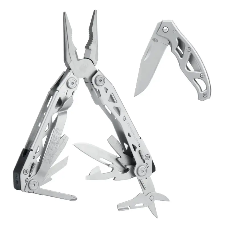 Gerber - Multitool Suspension NXT + Nóż Mini Paraframe GT 4L - Zestaw - 1052474 Darmowy zwrot