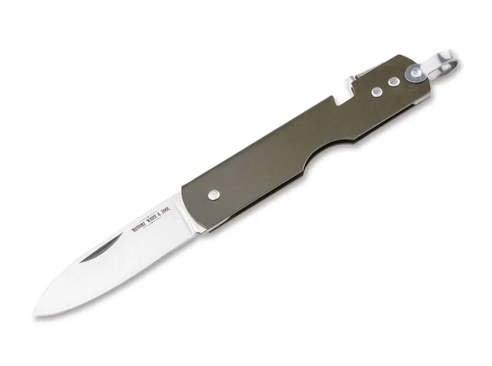 Wybór klientów History Knife & Tool - Nóż składany Japanese Army Pen Can Opener