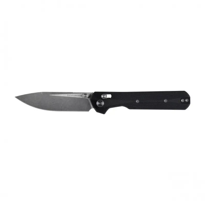 KNIVESPL - Nóż składany The First CPM MagnaCut, czarne G10, Stonewashed/Satin Ekspresowa dostawa