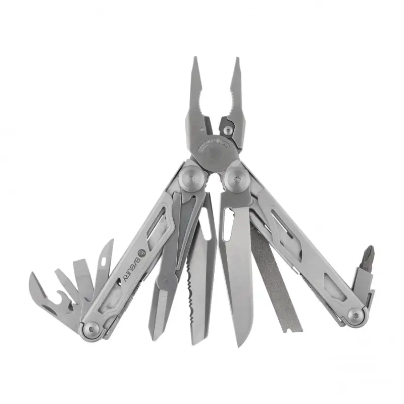 Nowy Multitool Bibury Pliers Pro Silver - 19 narzędzi