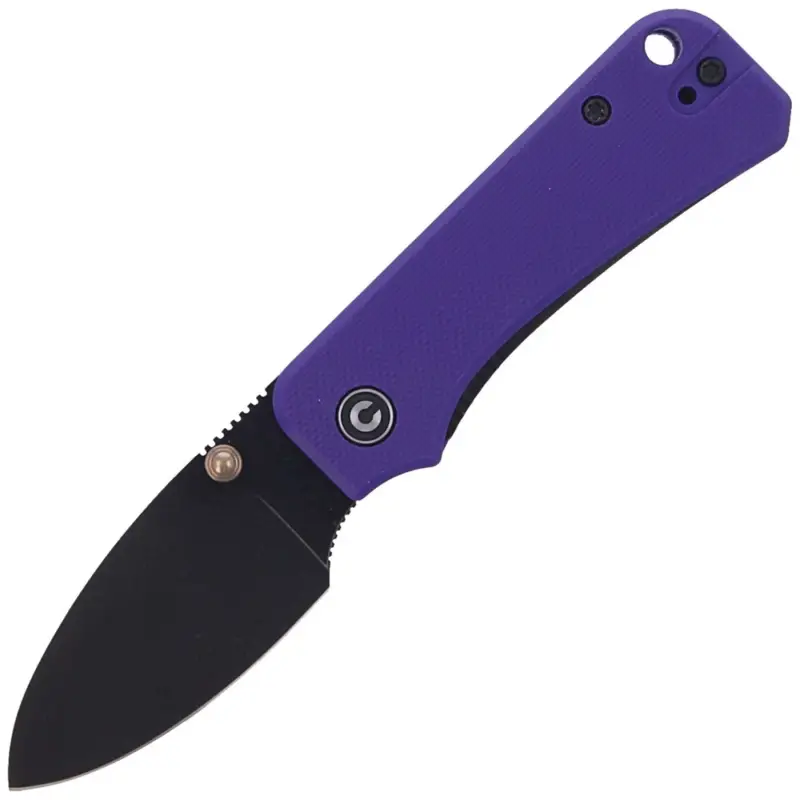 Nóż CIVIVI Baby Banter Purple G10, Black Stonewashed by Ben Petersen (C19068S-4) Promocja