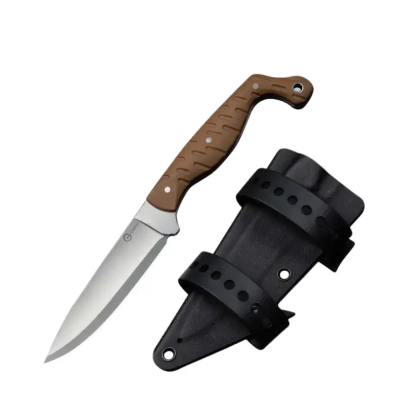 Okazja Nóż Civivi MDRN Hunter Brown G10, Stonewashed Nitro-V by Kyle Lamb (C23078-2)