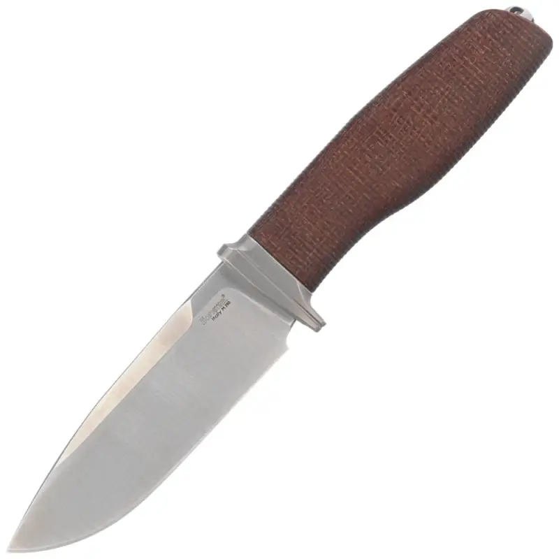 Nóż LionSteel Acha Natural Burlap Micarta, Satin Niolox by Molletta (AH BLN) Zniżka