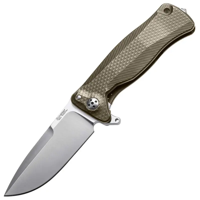 Dodaj do koszyka Nóż LionSteel SR11 Titanium Bronze, Satin Finish (SR11 B)