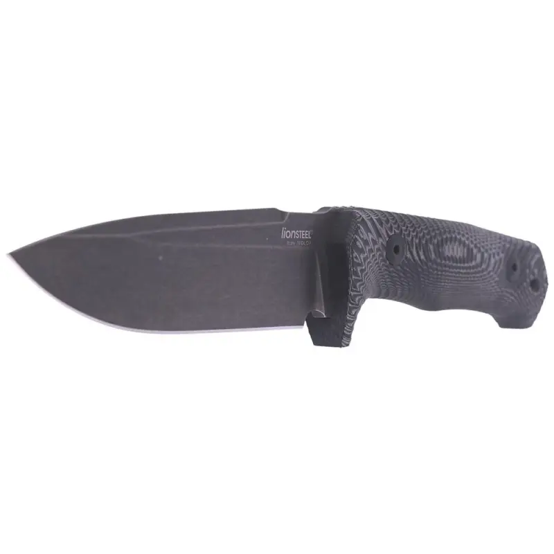 Nóż LionSteel Tactical Micarta Black / Black Blade (T5B MI) Popularny