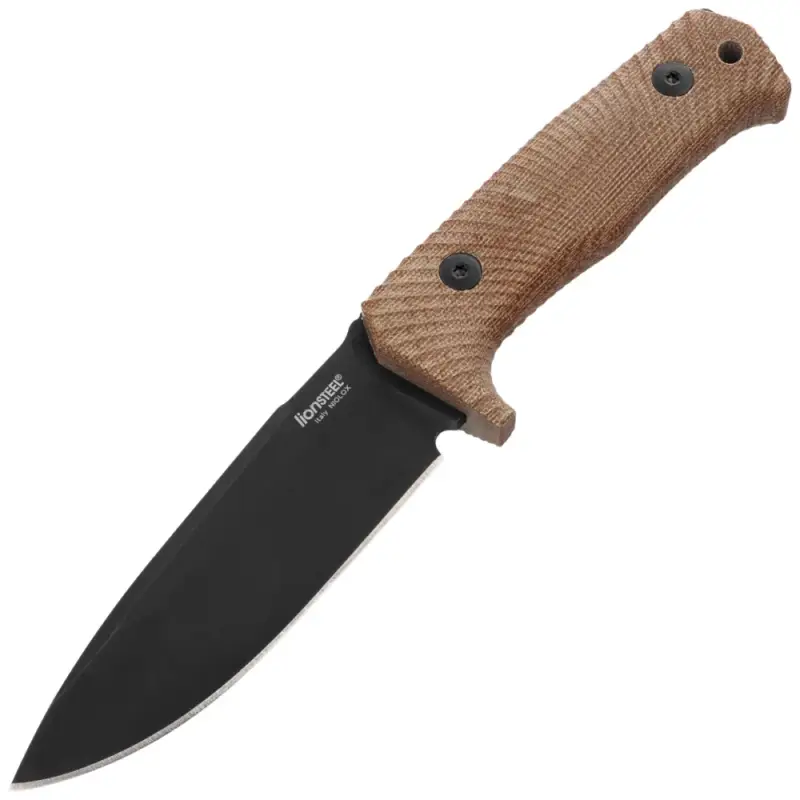 Nóż LionSteel Tactical Natural Canvas Micarta, PVD Niolox by Molletta (T5B CVN) Kup teraz