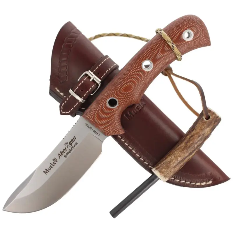 Kup online Nóż Muela Bushcraft Micarta 120mm (ABORIGEN-12C)