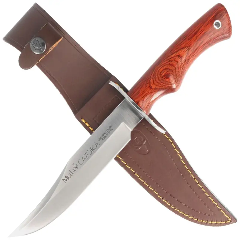 Nóż Muela CAZ-16R Pakka Wood, Satin X50CrMoV15 Nowy