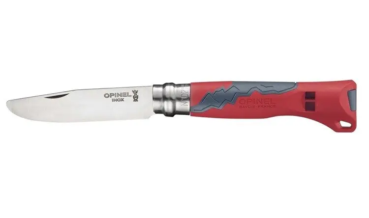 Nóż Opinel Outdoor Junior No.07 - Red Dostępne od ręki