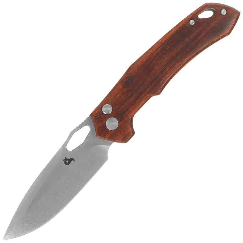 Wybór klientów Nóż składany BlackFox Atros Sandal Wood, Stonewashed VG-10 (BF-770 WD)
