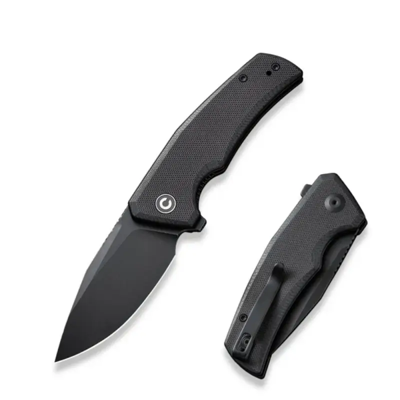 Ekspresowa dostawa Nóż składany Civivi Regulatron Black G10, Black Stonewashed Nitro-V (C23006-1)