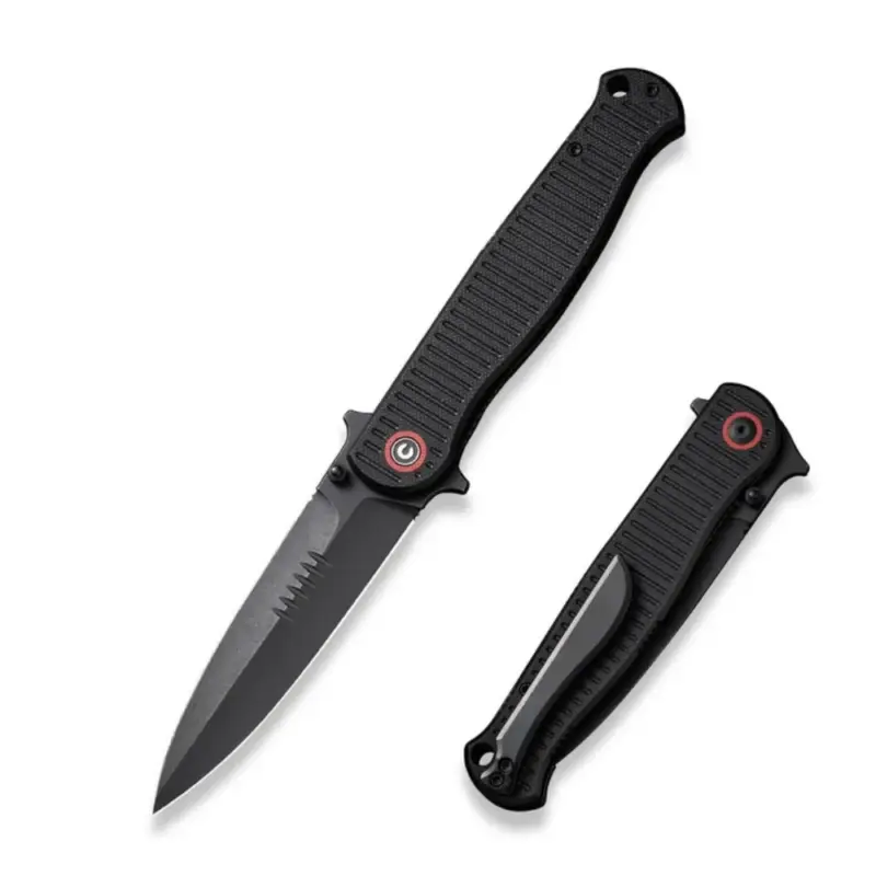 Tylko dziś Nóż składany Civivi RS71 Black G10, Black Stonewashed Nitro-V by Robert Saniscalchi (C23025-2)