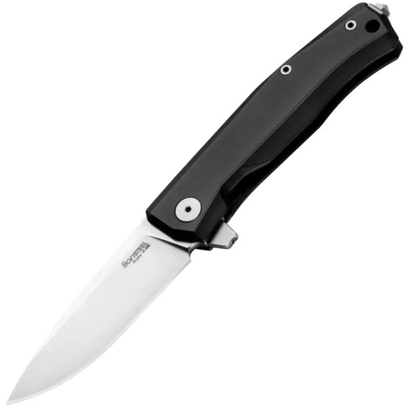 Oferta Nóż składany LionSteel Myto Black Aluminium, Stonewashed (MT01A BS)