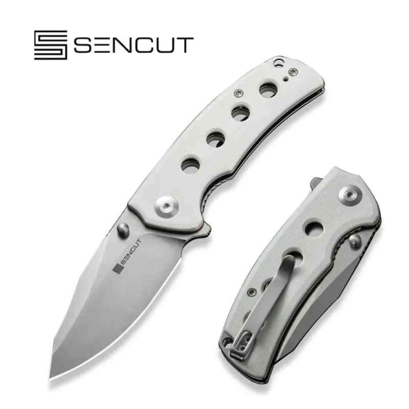 Nóż składany Sencut Excalis White G10, Satin 9Cr18MoV (S23068-2) Oferta czasowa