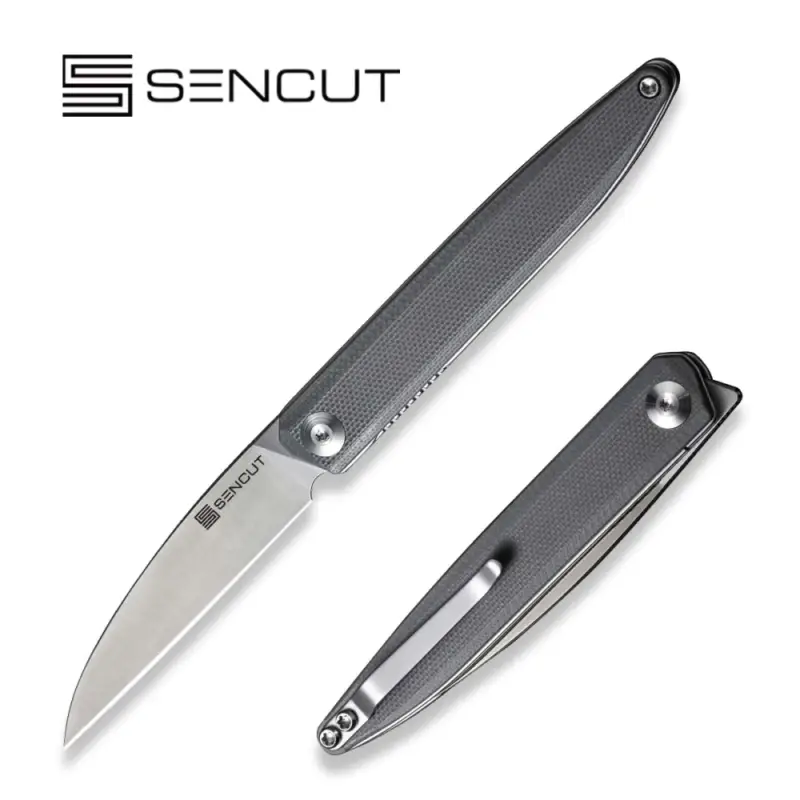 Szybka dostawa Nóż składany Sencut Jubil Gray G10, Satin D2 (S20029-3)