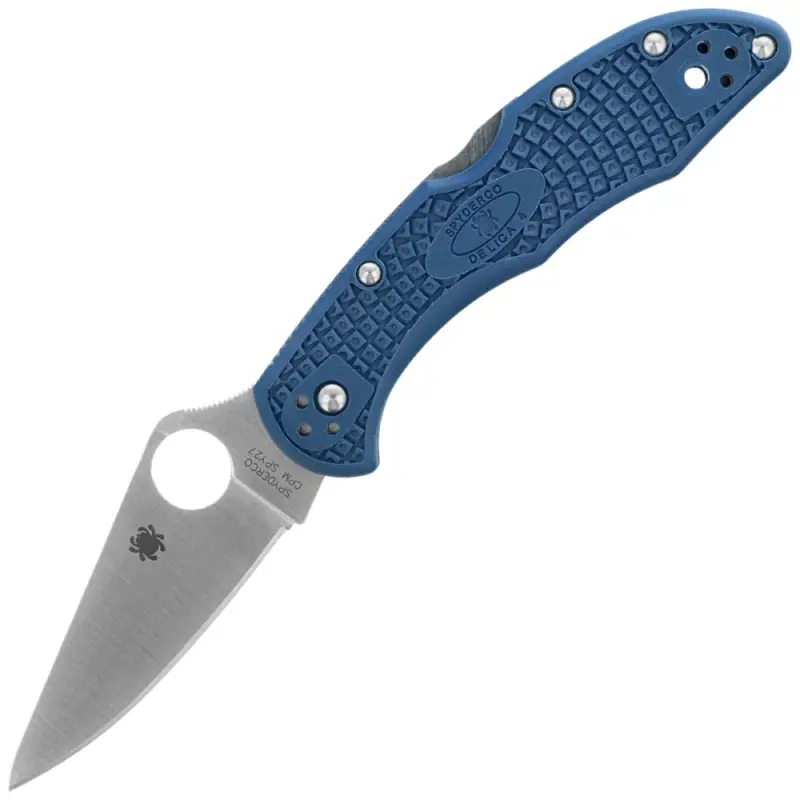 Nóż składany Spyderco Delica 4 Cobalt Blue FRN, Satin CPM SPY27 by Sal Glesser (C11PCBL) Bezpieczna płatność