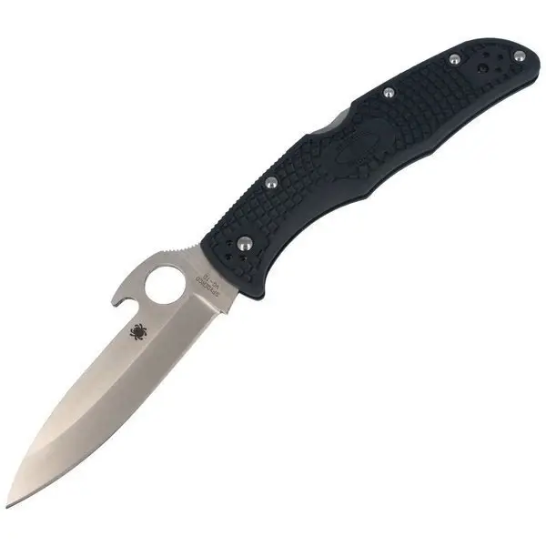 Bezpieczna płatność Nóż składany Spyderco Endura 4 FRN Grey Emerson Opener (C10PGYW)