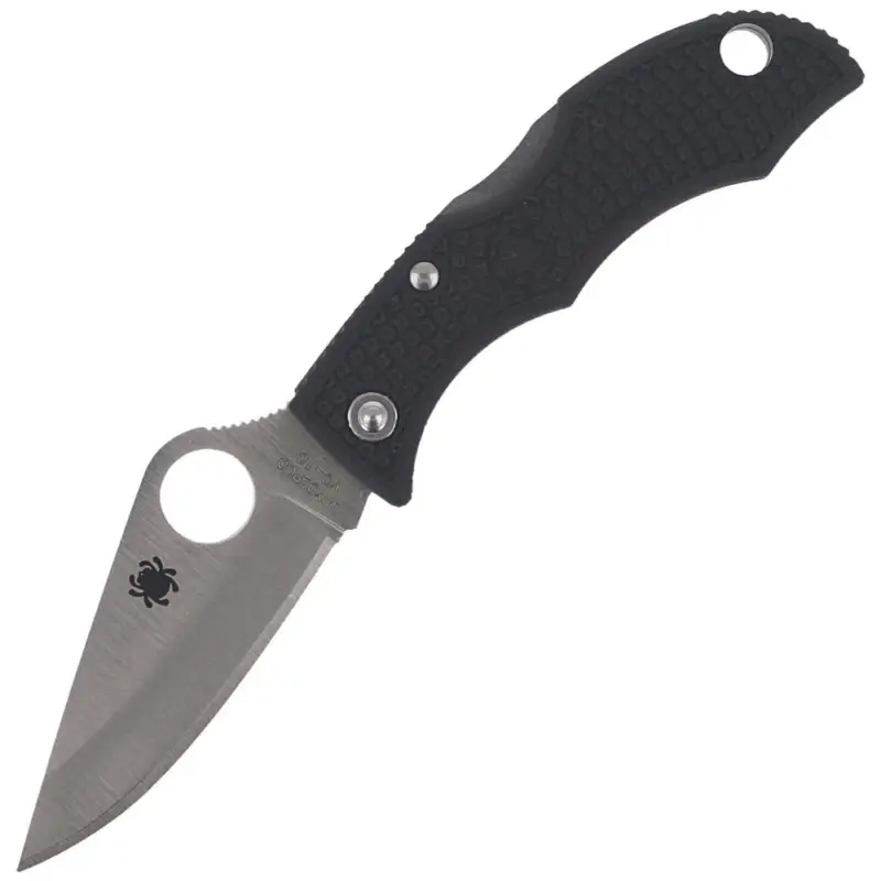 Nóż składany Spyderco Ladybug 3 FRN Black Plain - LBKP3 Popularny