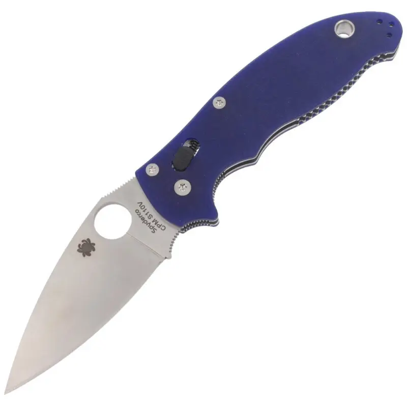 Tani Nóż składany Spyderco Manix 2 G-10 Dark Blue CPM S110V (C101GPDBL2)