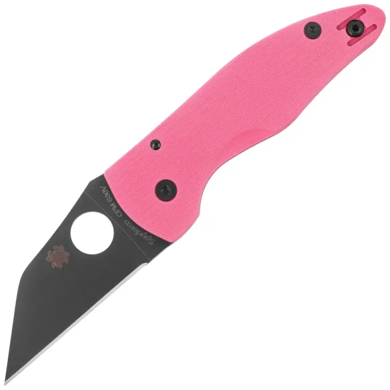 Nóż składany Spyderco MicroJimbo Sprint Run Pink G10, Black CPM S30V by Michael Janich (C264GPNBKP) Rabat