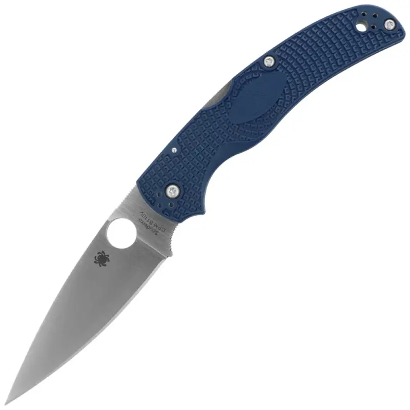 Zniżka Nóż składany Spyderco Native Chief Lightweight Dark Blue FRN, Satin CPM S110V by Sal Glesser (C244PDBL)