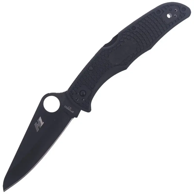 Nóż składany Spyderco Pacific Salt 2 Black Blade FRN Plain (C91PBBK2) Niska cena